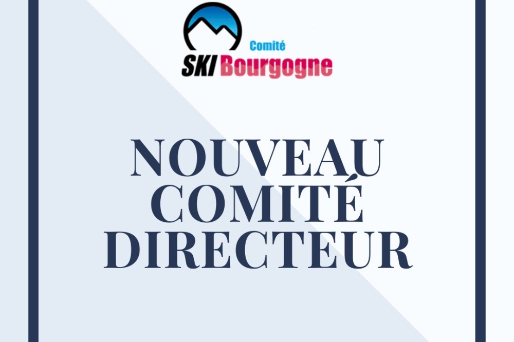 Présentation du nouveau comité directeur